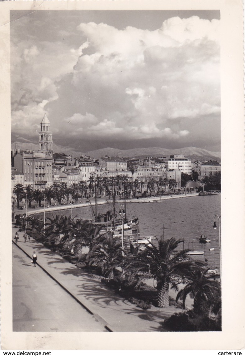 CROATIA,CROAZIA,CROATIE,e X Yougoslavie,ex Yugoslavia,split Dalmatie,TROGIR,ile De Ciovo,carte Photo,eglise - Croatie