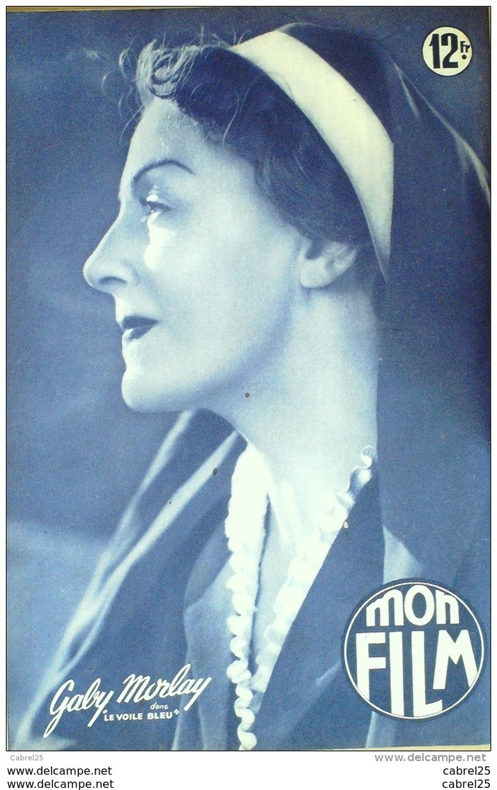 CINEMA-LE VOILE BLEU-GABY MORLAY-JOURDAN-LARQUEY-CHARPIN-MF 213-1950 - Cinema