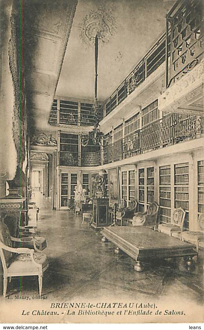 BIBLIOTHEQUE - BRIENNE LE CHATEAU - Biblioteche