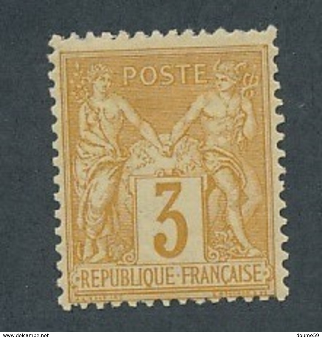 DB-166: FRANCE: Lot Avec "SAGE N/U" N°86* - 1876-1898 Sage (Type II)
