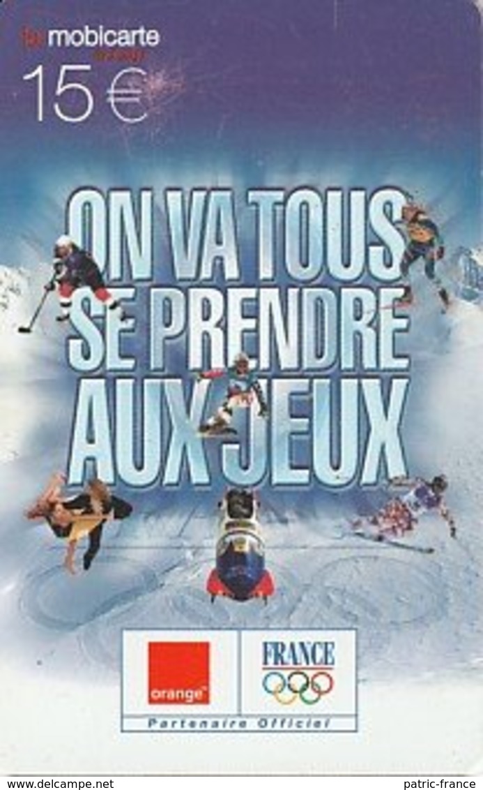 Mobicarte France - Jeux Olympiques Salt Lake City 2002 - Sport