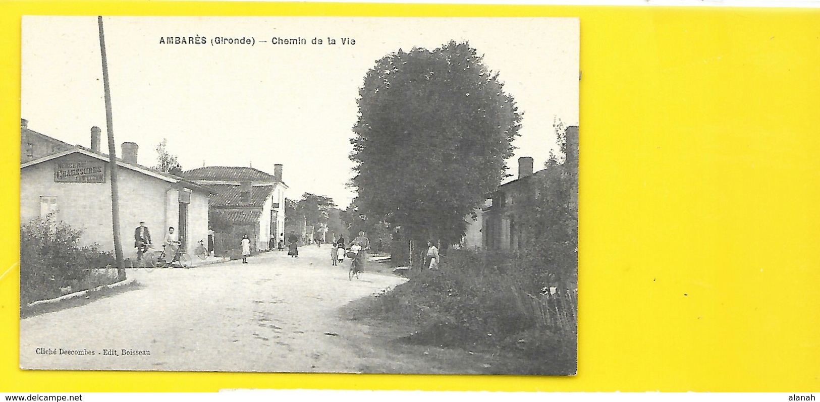 AMBARES Chemin De La Vie (Decombes) Gironde (33) - Sonstige & Ohne Zuordnung