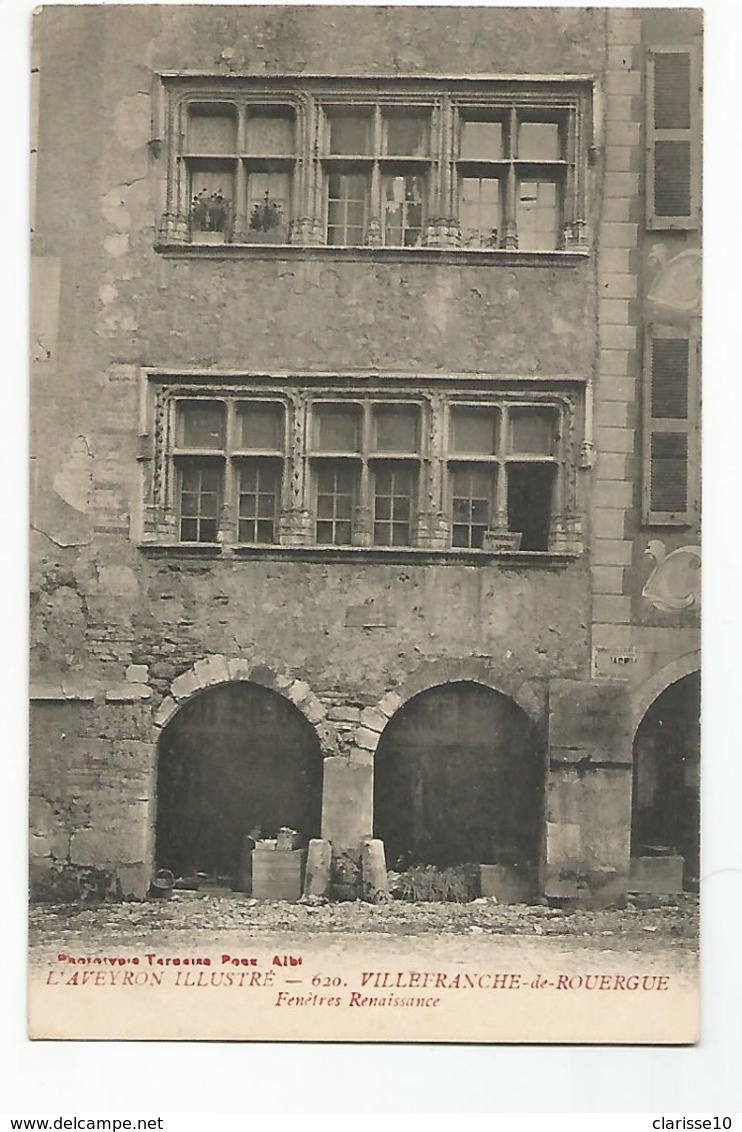 12 Villefranche De Rouergue Fenetres Renaissances - Villefranche De Rouergue