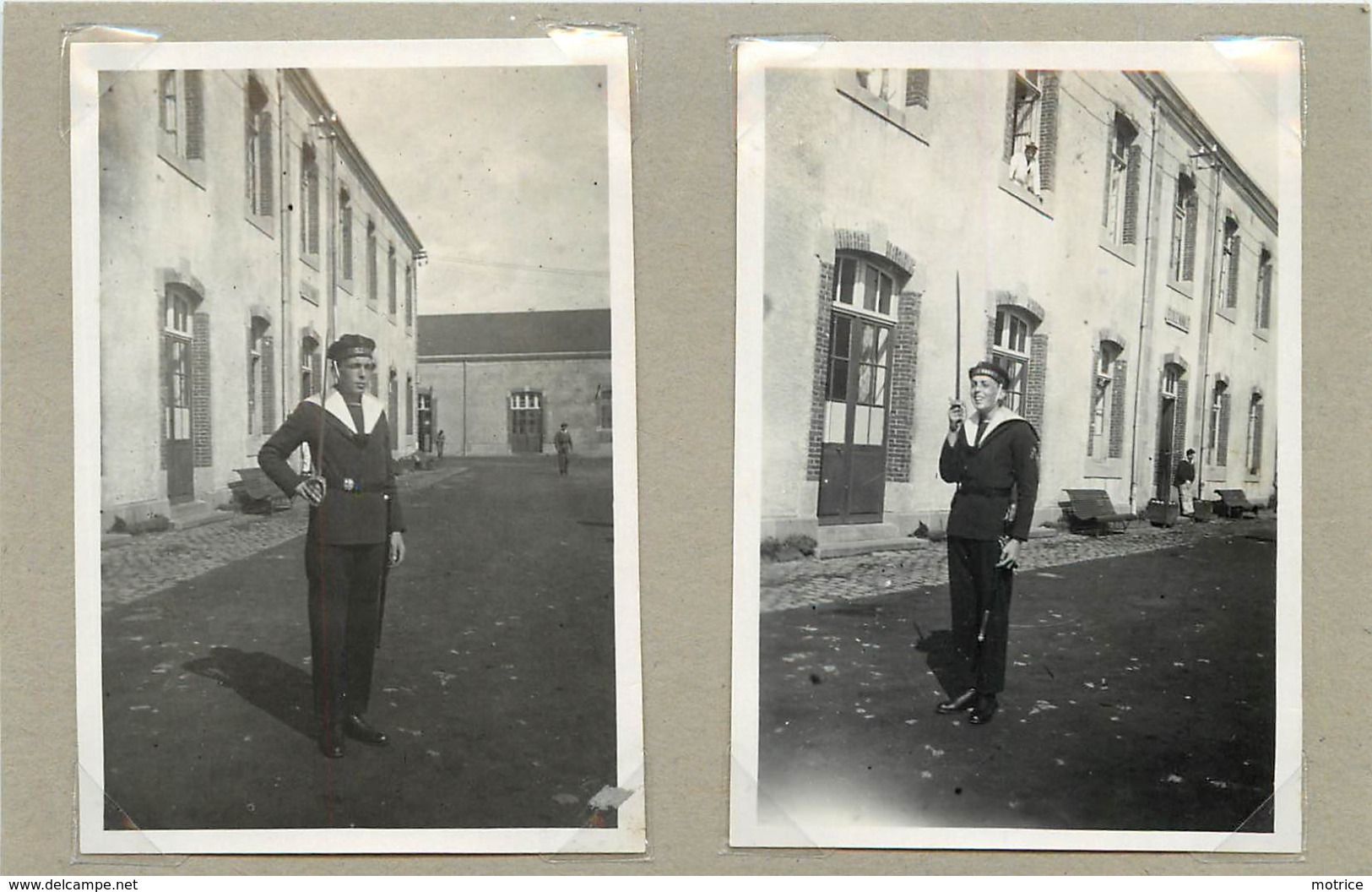 BREST - école Navale (photos En 1918, Format 8,2cm X 5,6cm) - Bateaux