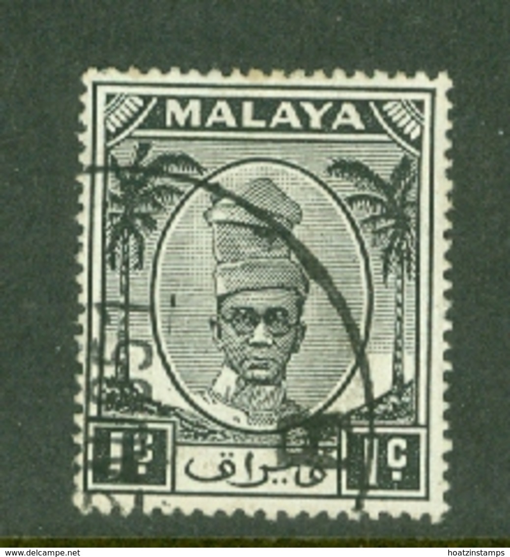 Malaya - Perak: 1950/56   Sultan Yussuf 'Izzuddin Shah   SG128    1c   Used - Perak