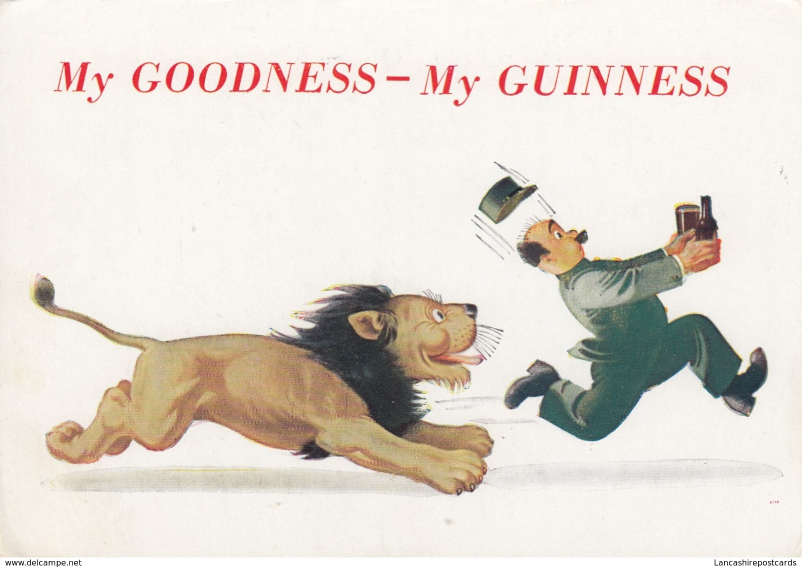 Postcard Advertising My Goodness My Guinness My Ref  B23772 - Advertising