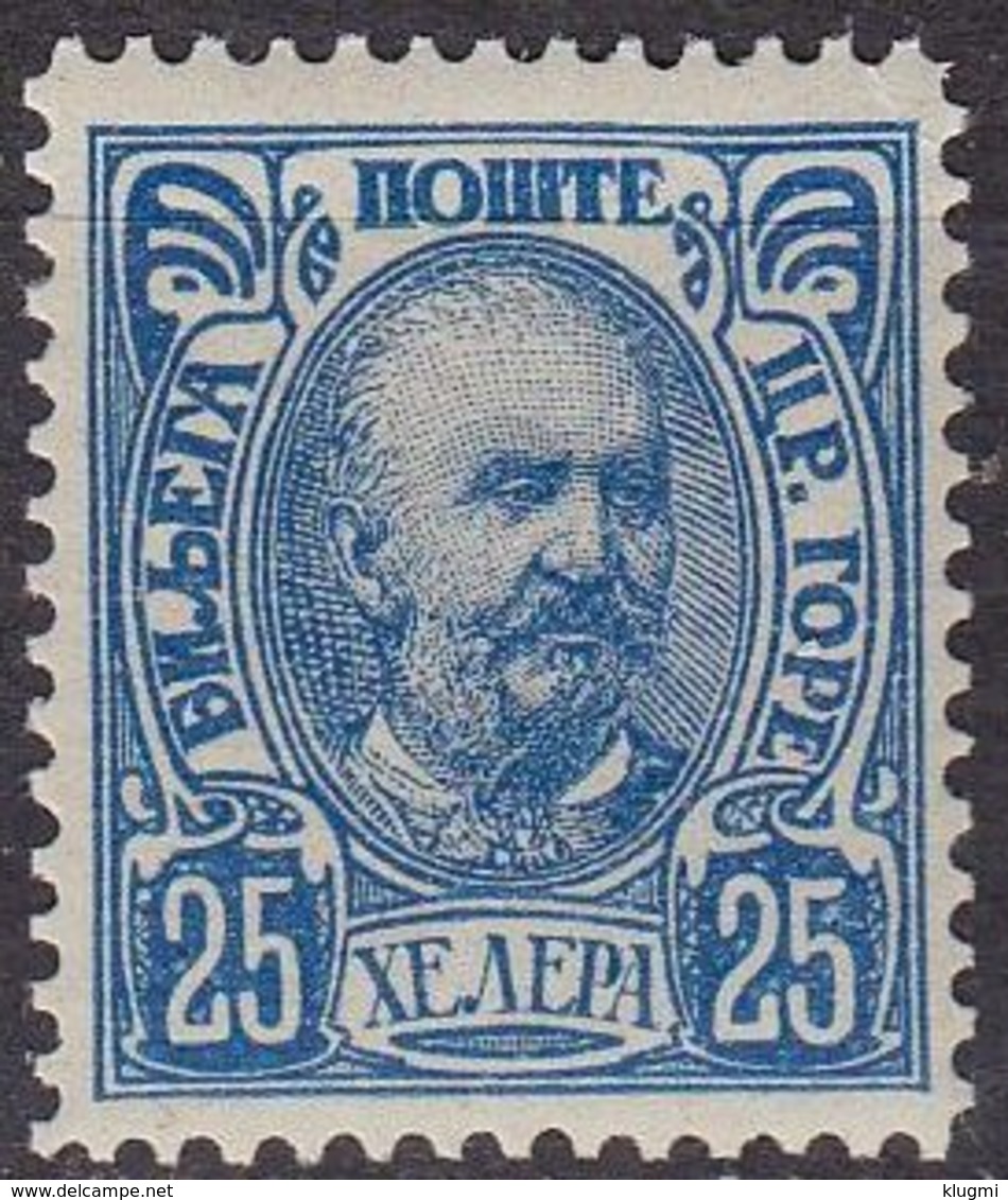 MONTENEGRO [1902] MiNr 0045 A ( **/mnh ) - Montenegro