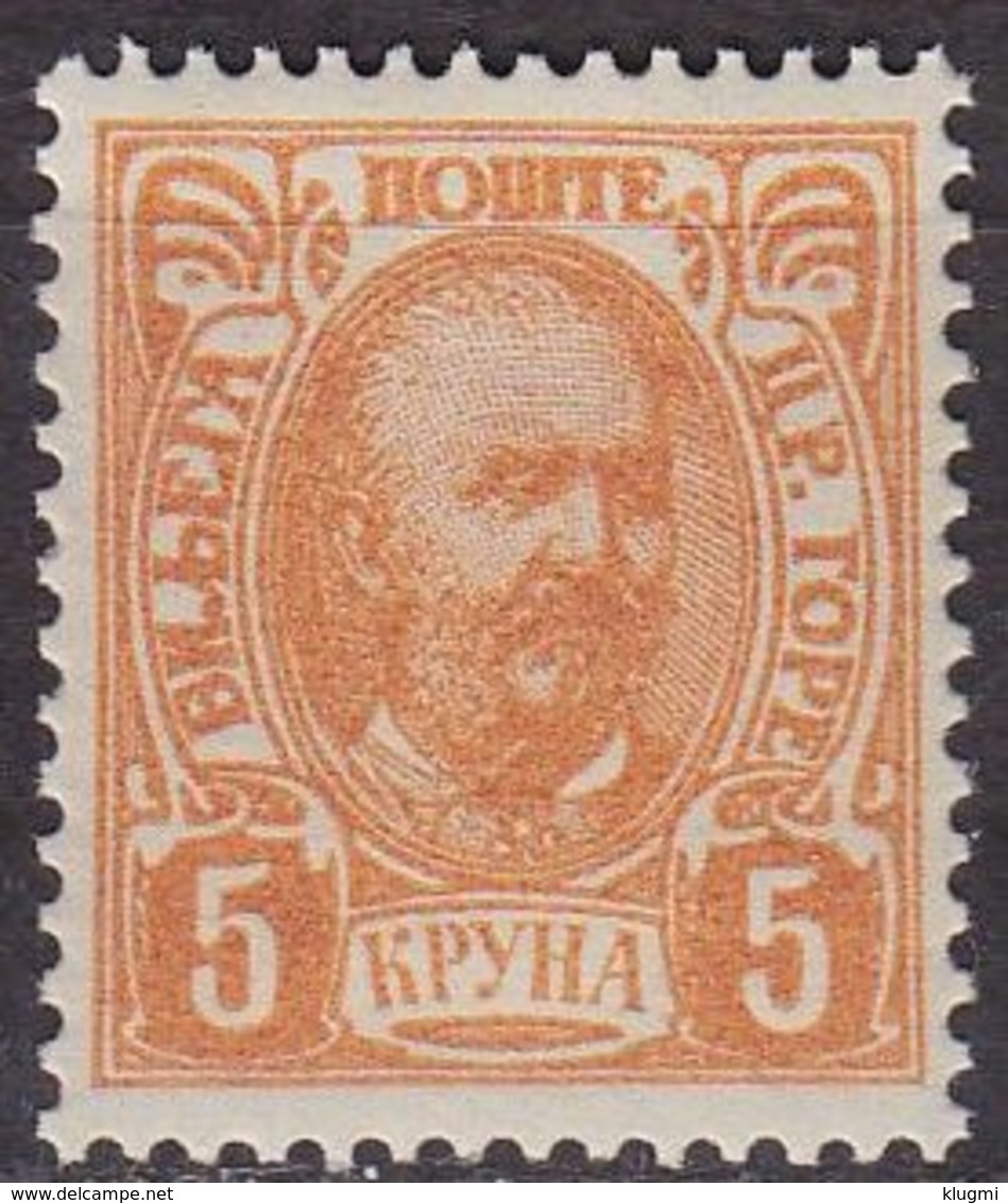 MONTENEGRO [1902] MiNr 0049 C ( **/mnh ) - Montenegro