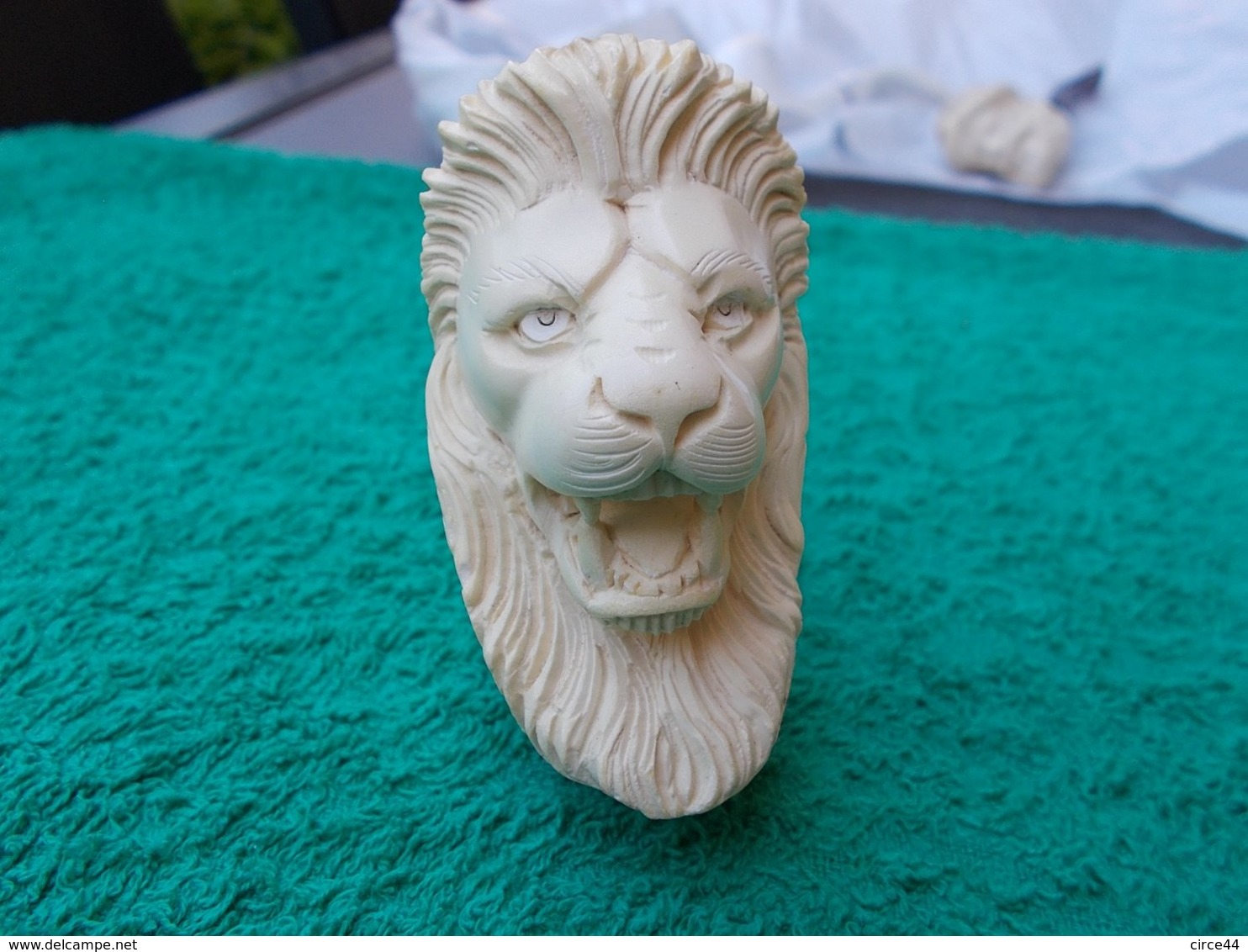 PIPE TIMOR TETE DE LION EN ECUME.TRES PEU FUMEE. - Meerschaum Pipes