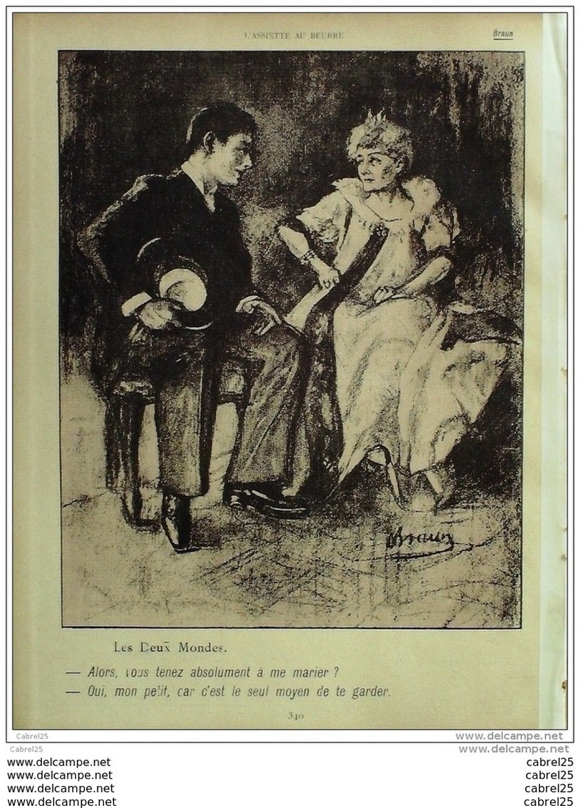 L'ASSIETTE AU BEURRE-1901- 21-TRANSVAAL, COQ GAULOIS - 1900 - 1949