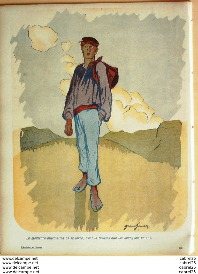 L'ASSIETTE AU BEURRE-1907-331-CONFEDERATION Gale Du TRAVAIL....GRANDJOUAN - 1900 - 1949
