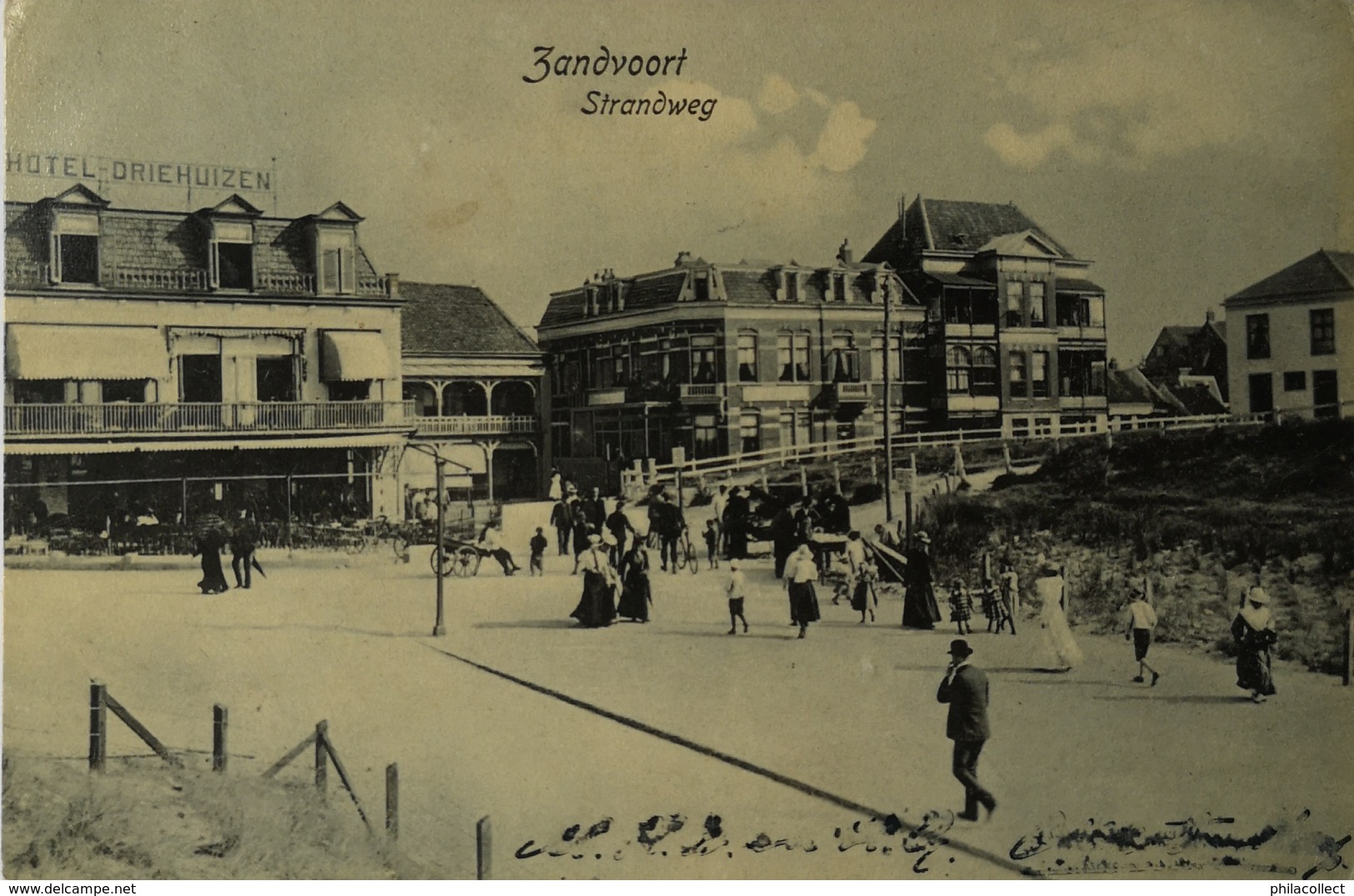 Zandvoort / Strandweg (Hotel Driehuizen) 1907 - Zandvoort