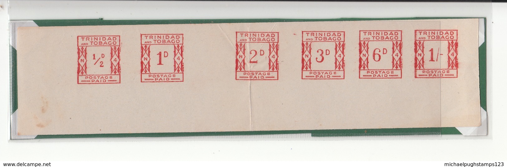 Trinidad / Meter Mail / Proofs / U.P.U. Archive Material - Trinidad & Tobago (1962-...)