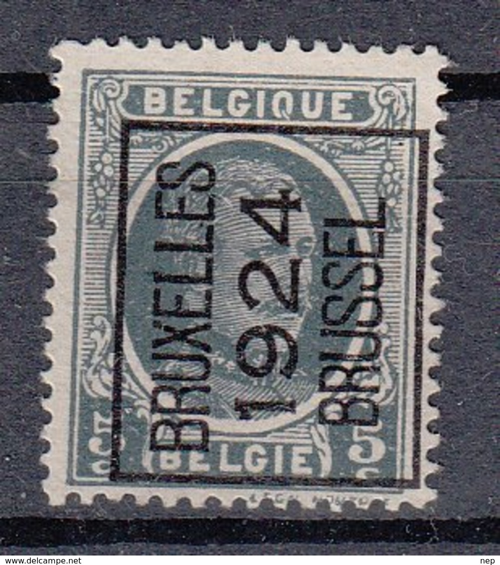 BELGIË - PREO - 1924 - Nr 104 A - BRUXELLES 1924 BRUSSEL - (*) - Typo Precancels 1922-31 (Houyoux)