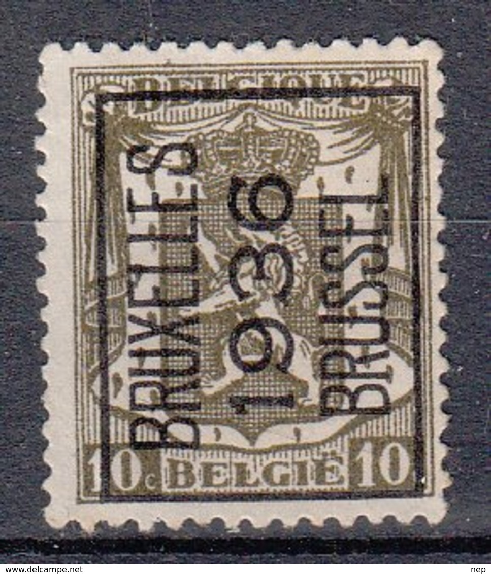 BELGIË - PREO - 1936 - Nr 314 A  - BRUXELLES 1936 BRUSSEL - (*) - Typo Precancels 1936-51 (Small Seal Of The State)