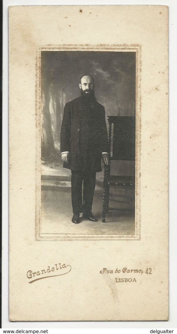 Photograph(24.5x12.5cm~) Grandella - Lisboa - Portugal - Ancianas (antes De 1900)