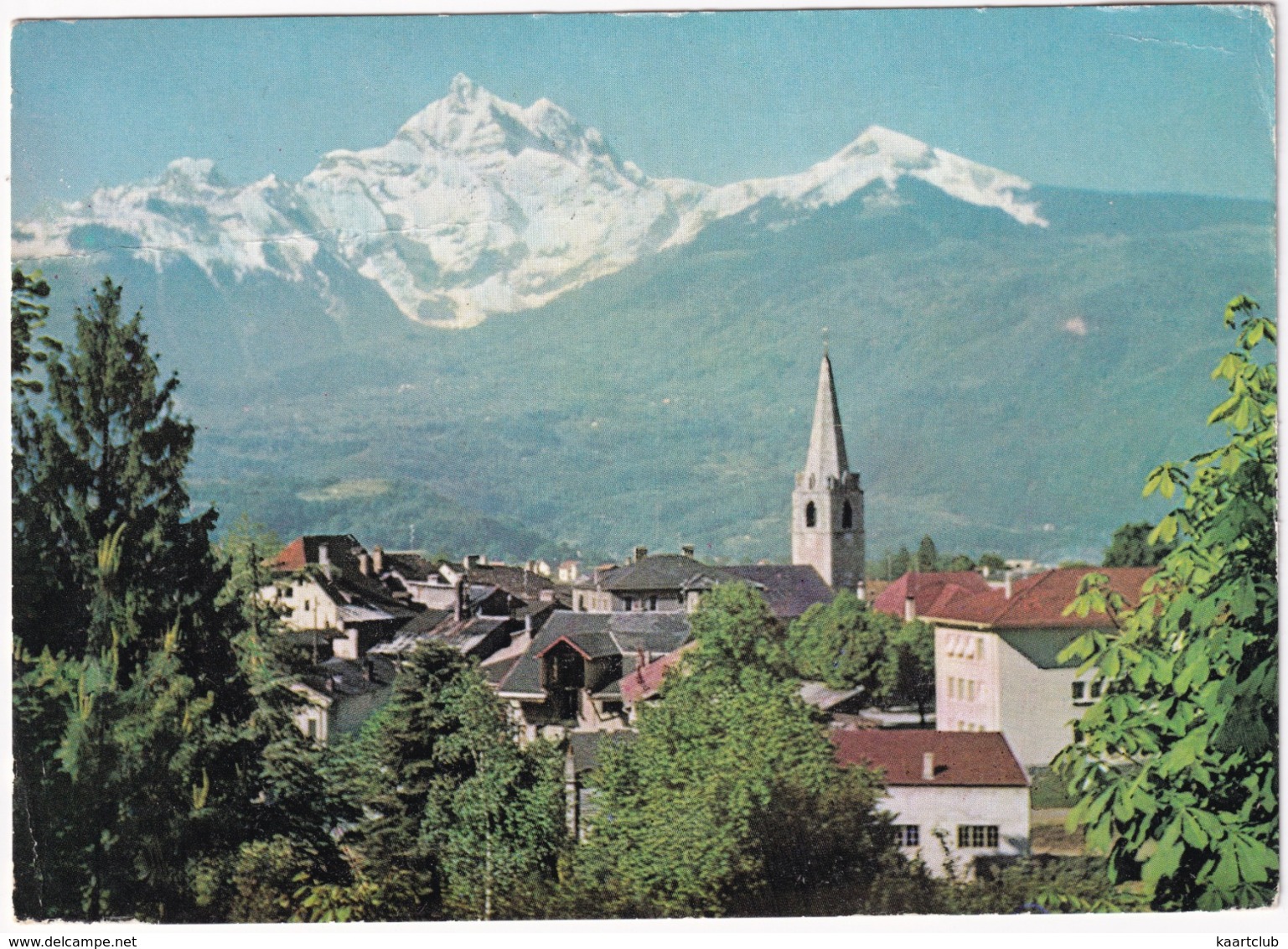 Bex-les-Bains (Suisse) Et La Dent Du Midi - Bains Salins / Solbäder - Bex