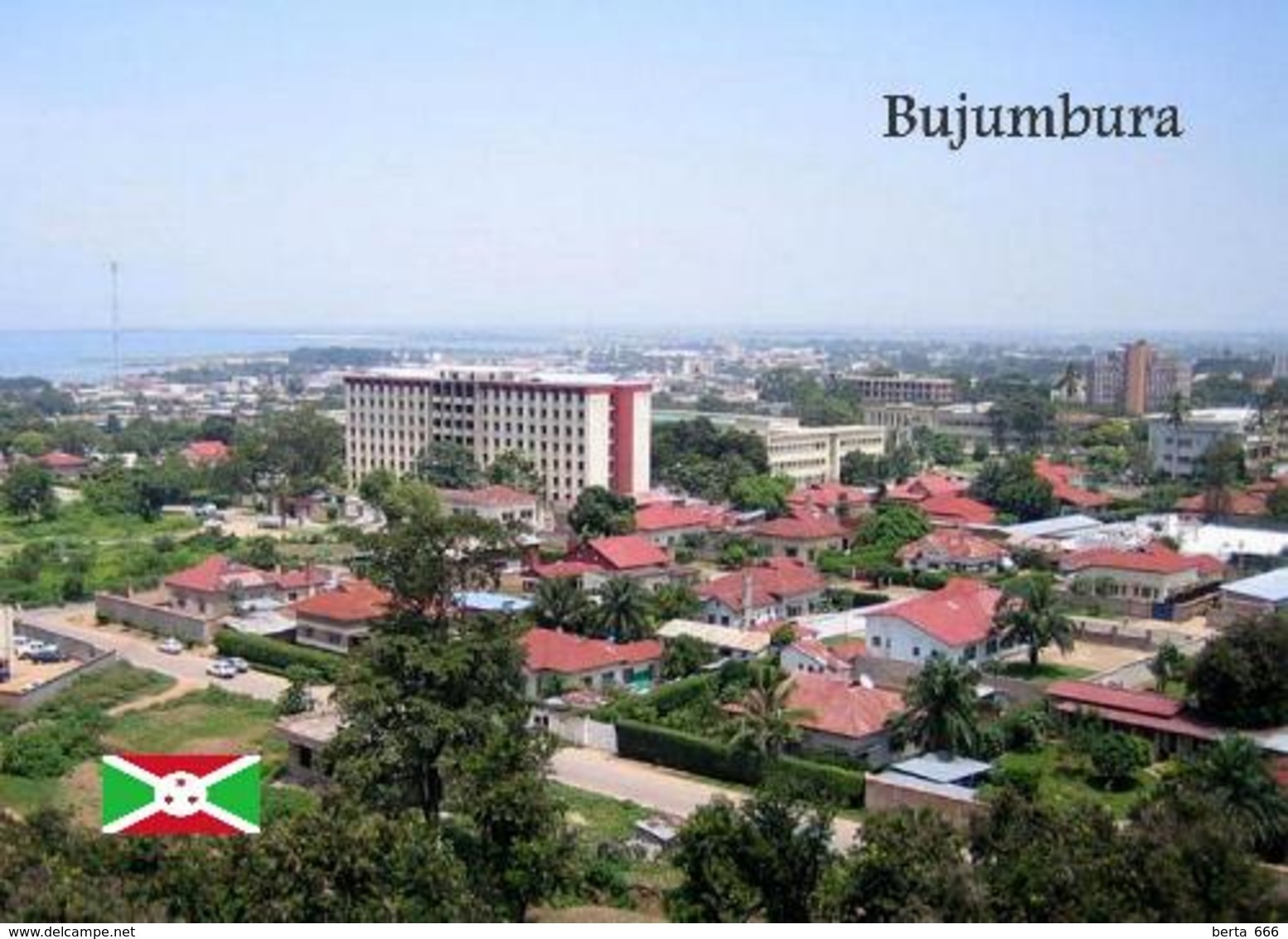 Burundi Bujumbura Overview New Postcard - Burundi