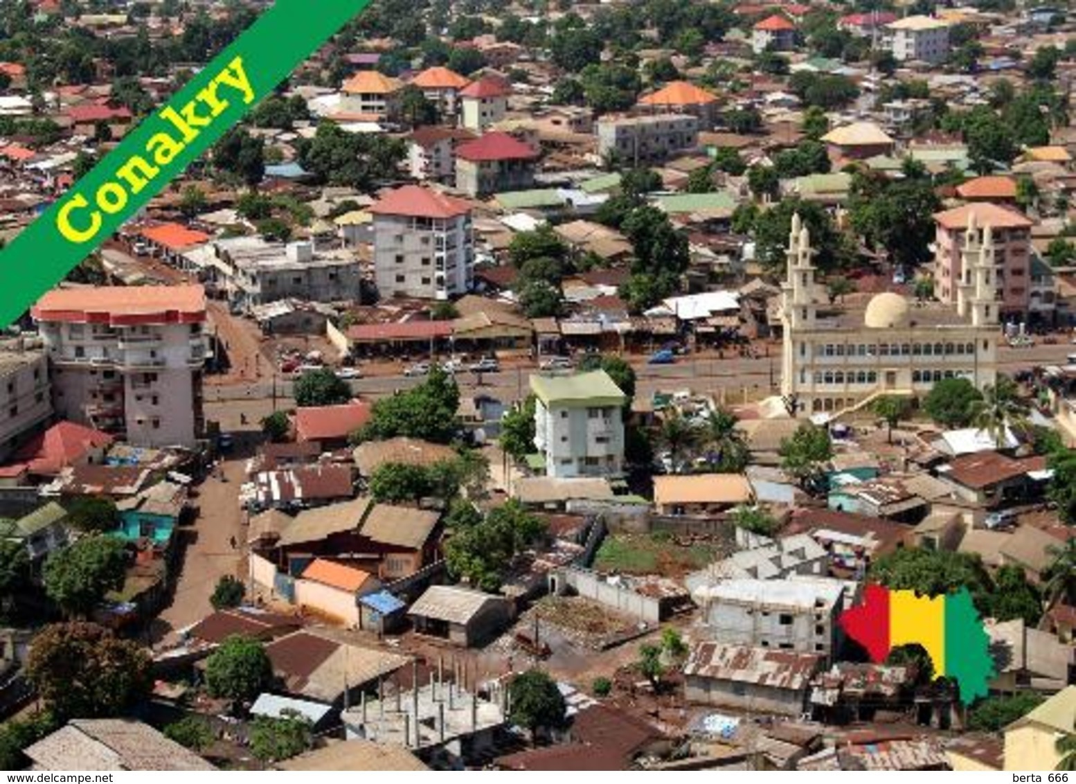Guinea Conakry Aerial View New Postcard - Guinea