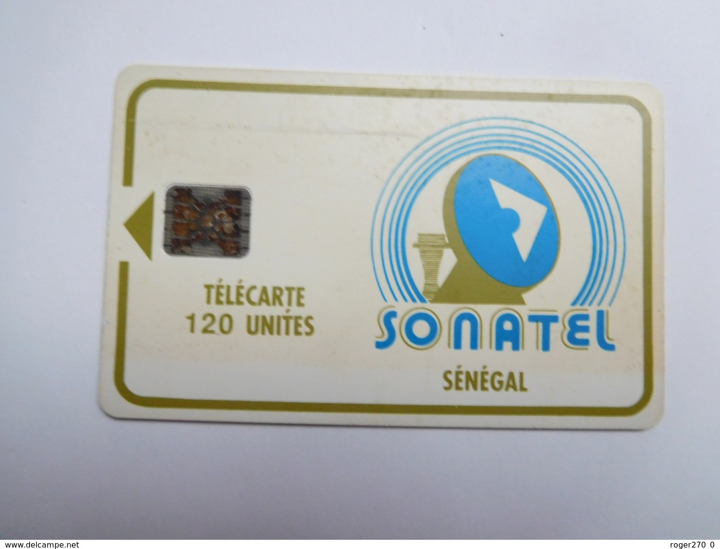 Télécarte Sénégal , Sonatel , 120 Unités - Senegal