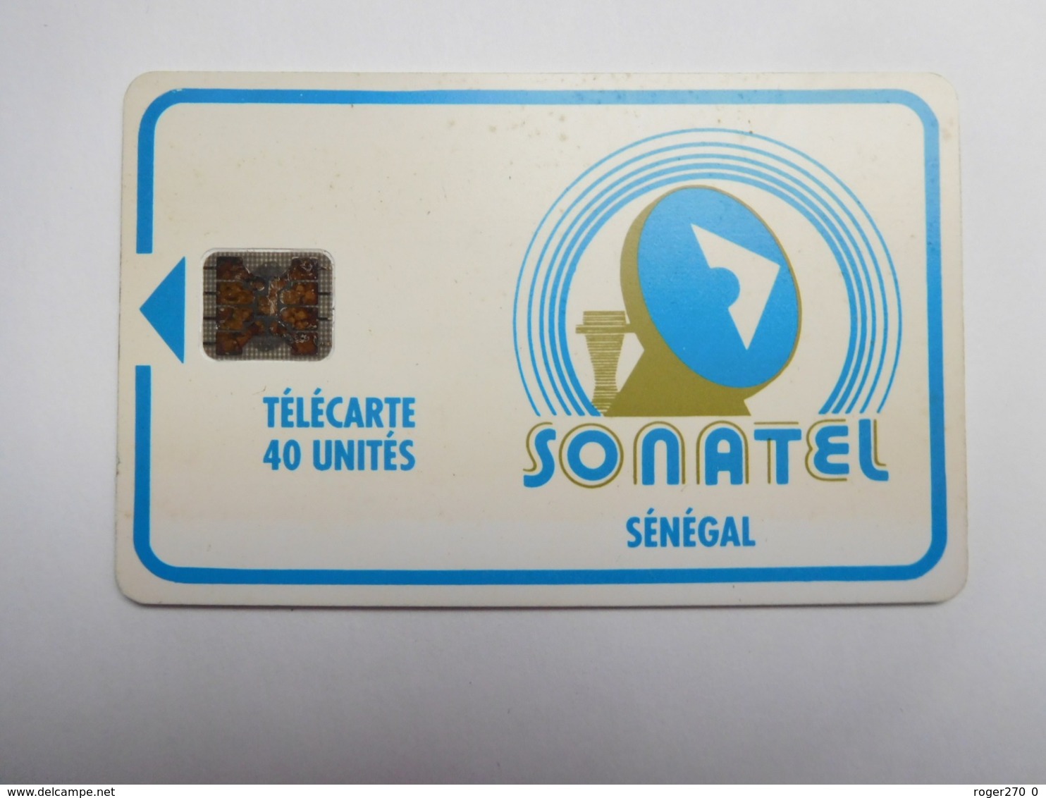 Télécarte Sénégal , Sonatel , 40 Unités - Sénégal