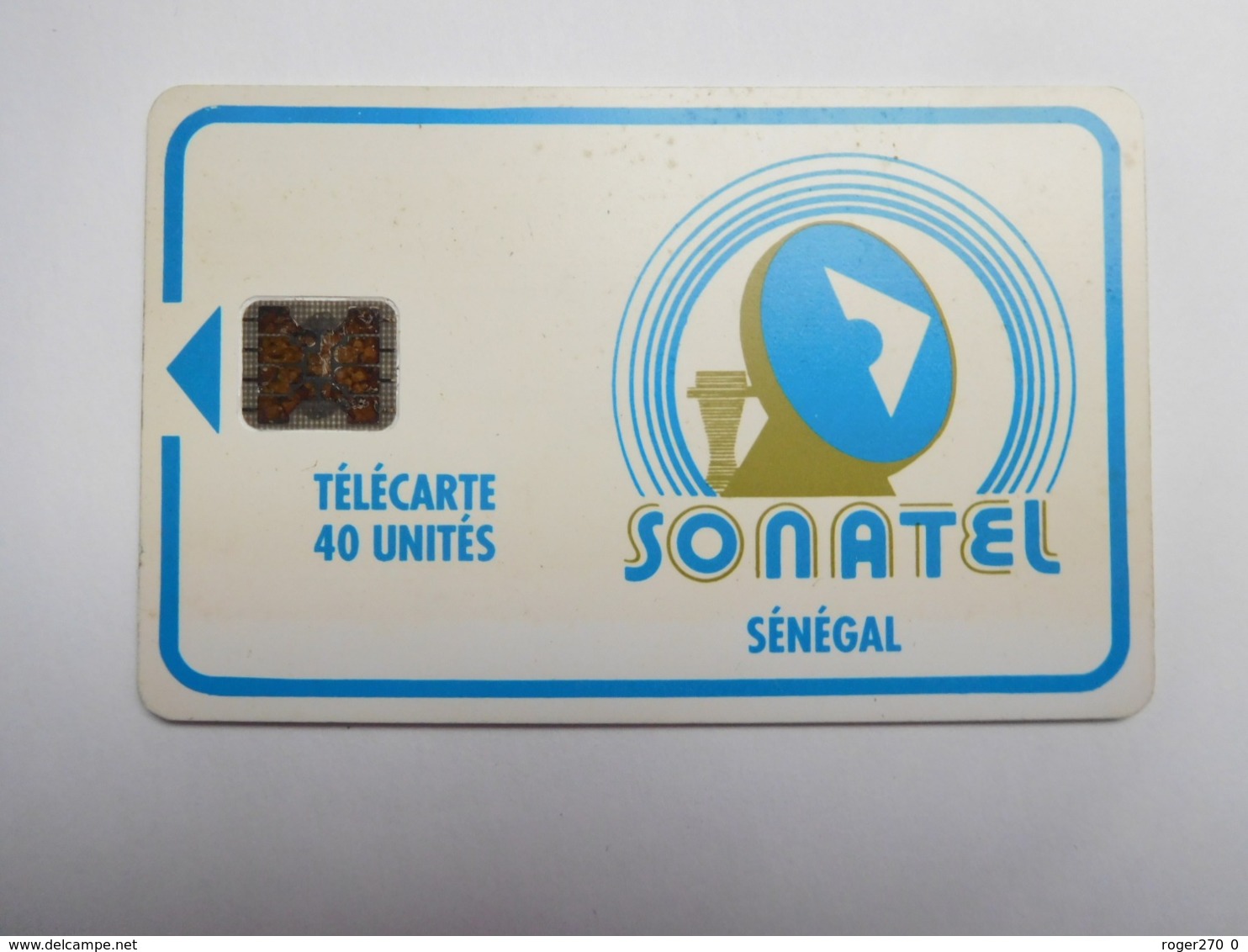 Télécarte Sénégal , Sonatel , 40 Unités - Senegal