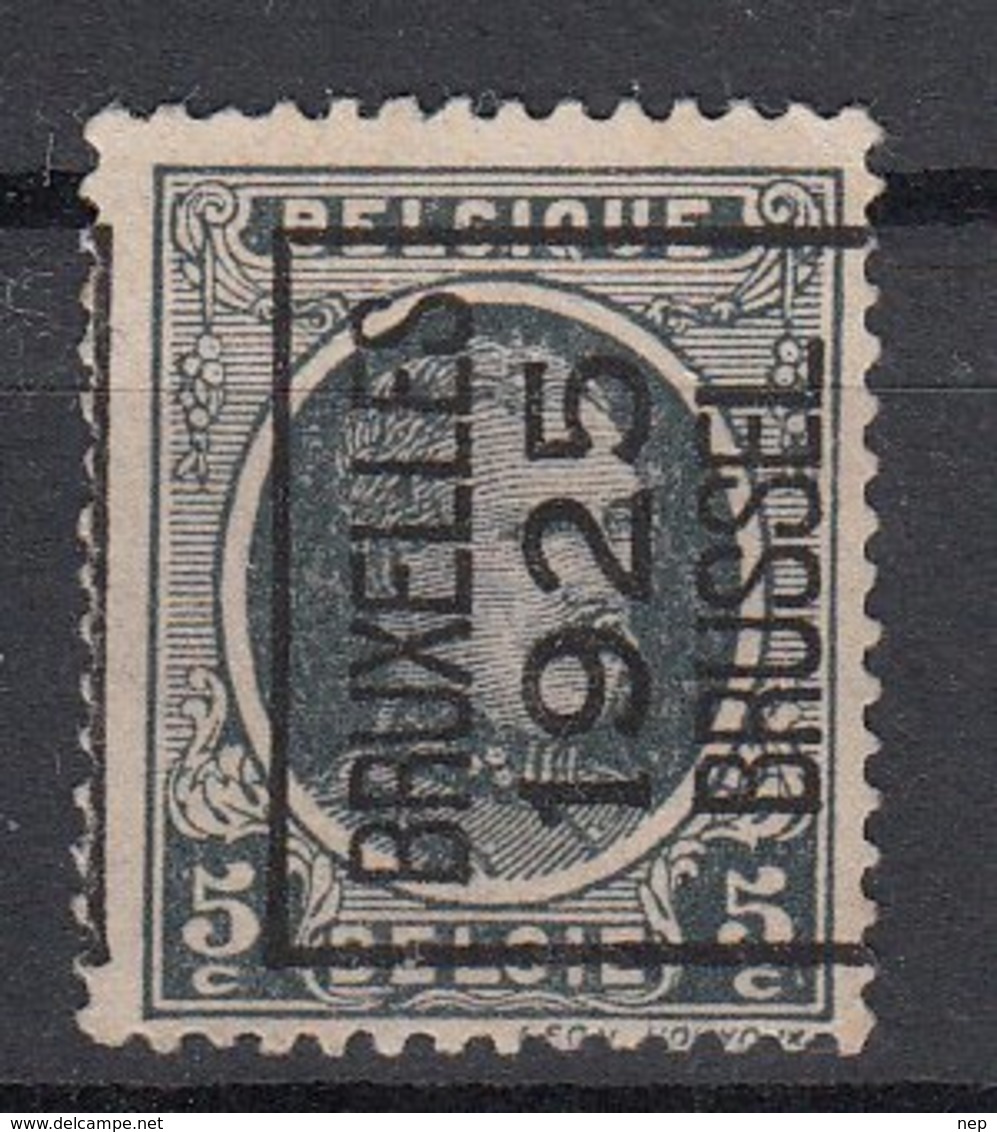 BELGIË - PREO - 1925 - Nr 122 A (Kantdruk) - BRUXELLES 1925 BRUSSEL - (*) - Typos 1922-31 (Houyoux)