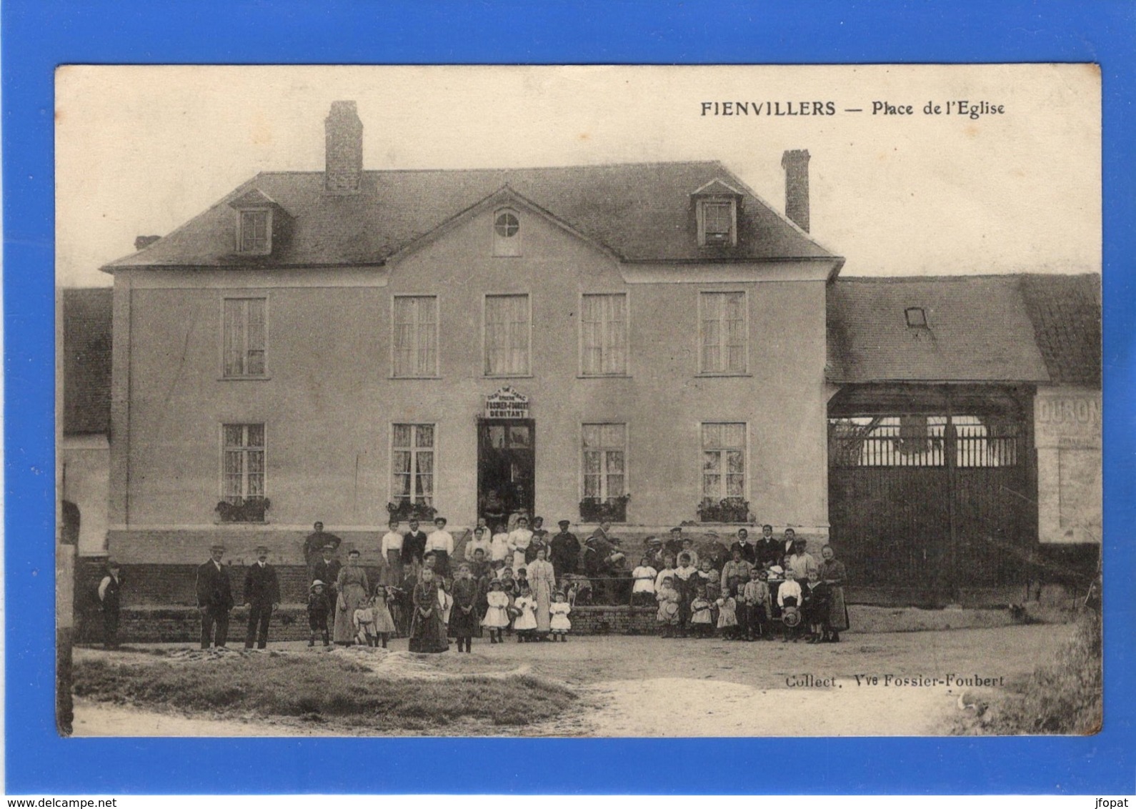 80 SOMME - FIENVILLERS Place De L'Eglise (voir Descriptif) - Autres & Non Classés