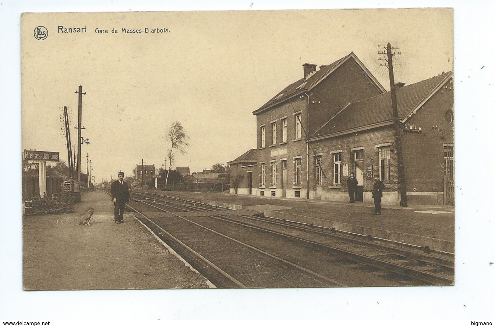 Ransart Gare De Masses Diarbois - Charleroi