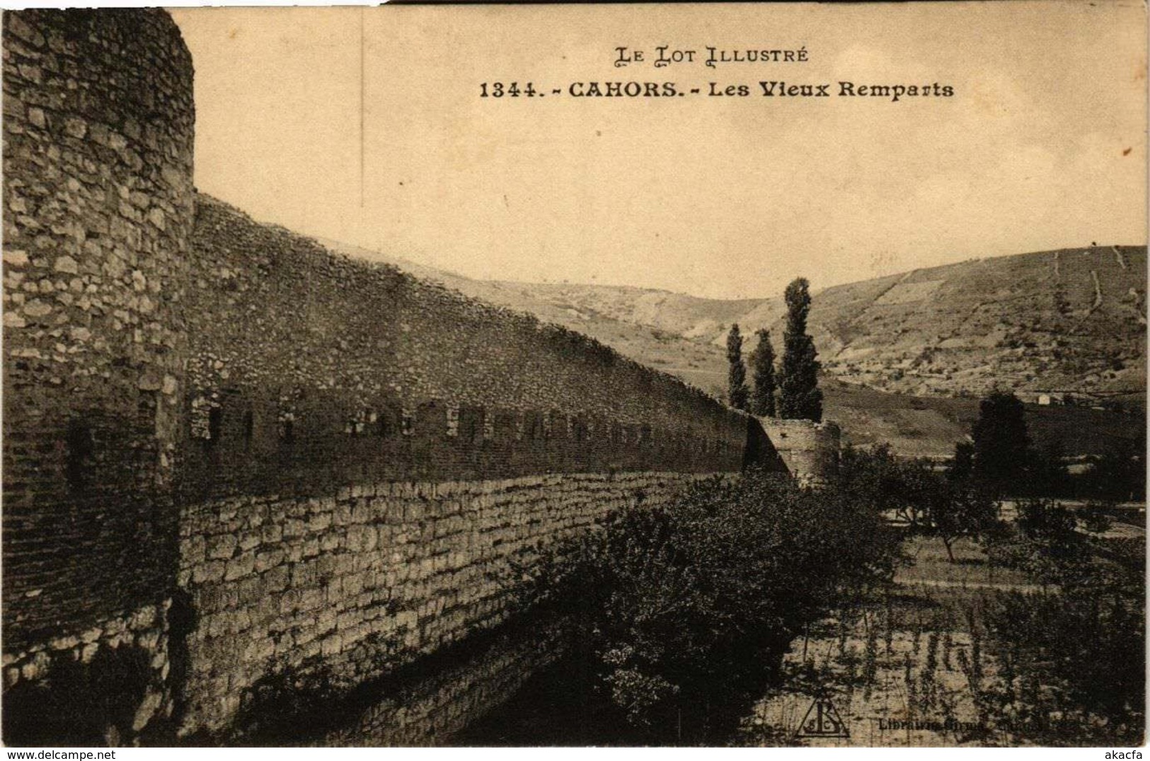 CPA Le Lot Illustre - CAHORS - Les Vieux Remparts (654198) - Cahors