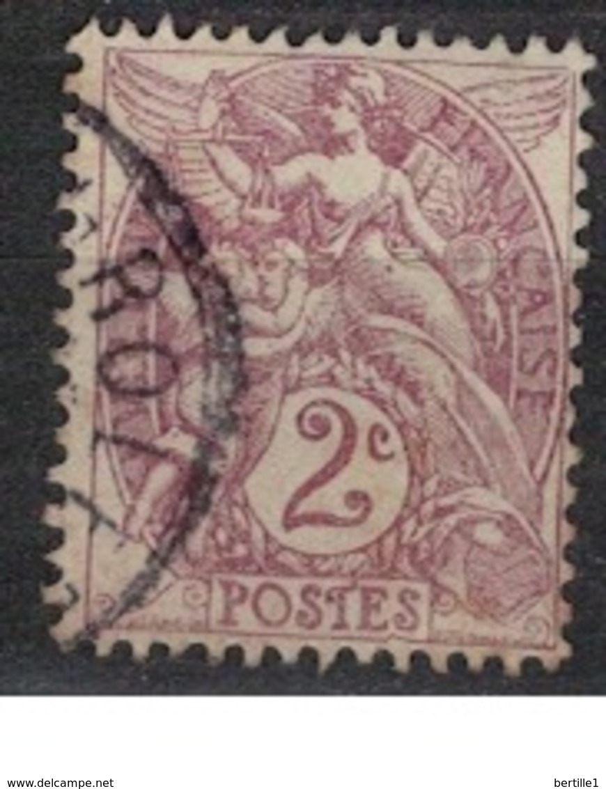 FRANCE            N°  YVERT    108    OBLITERE       ( SD ) - 1900-29 Blanc