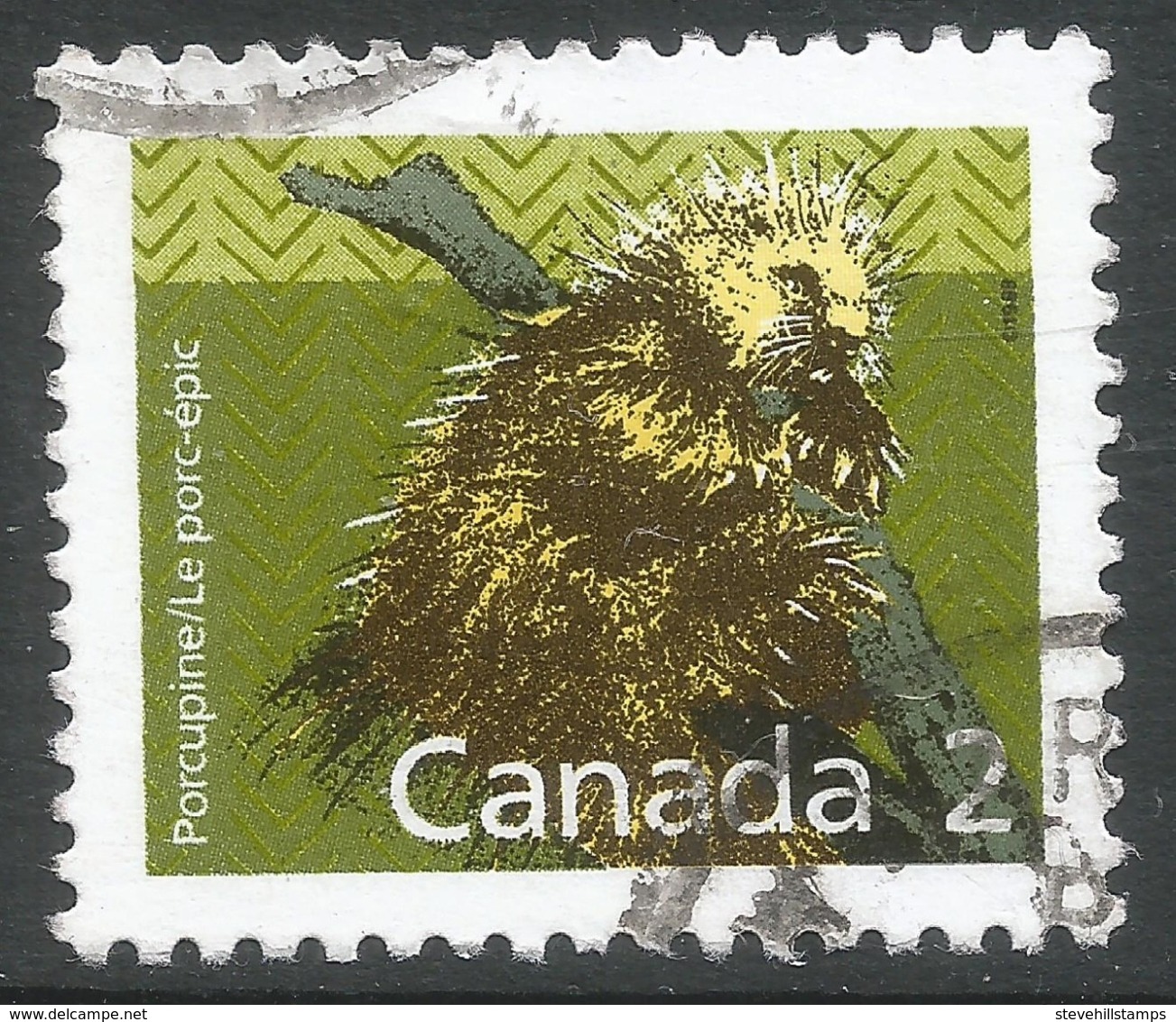 Canada. 1988 Canadian Mammals And Architecture. 2c Used. SG 1262 - Used Stamps