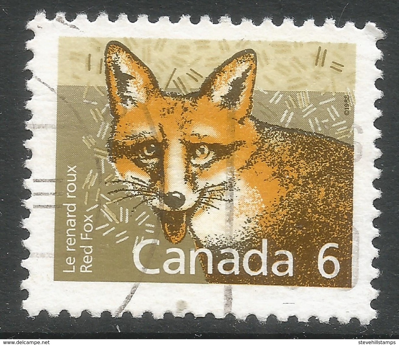 Canada. 1988 Canadian Mammals And Architecture. 6c Used. SG 1265 - Used Stamps