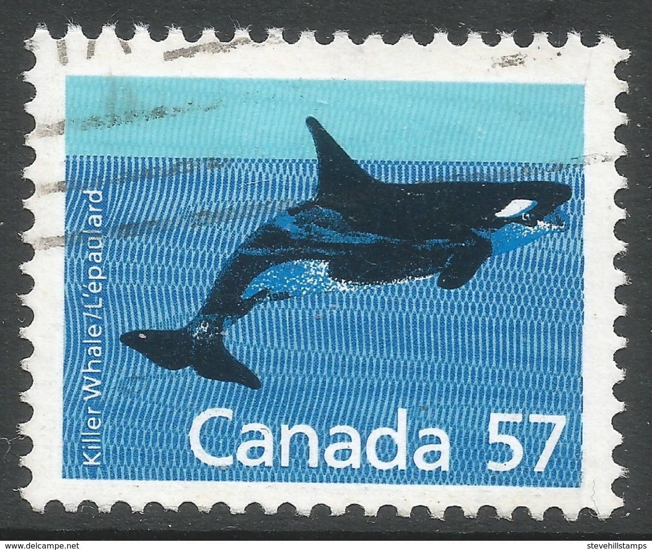 Canada. 1988 Canadian Mammals And Architecture. 57c Used. SG 1271 - Used Stamps