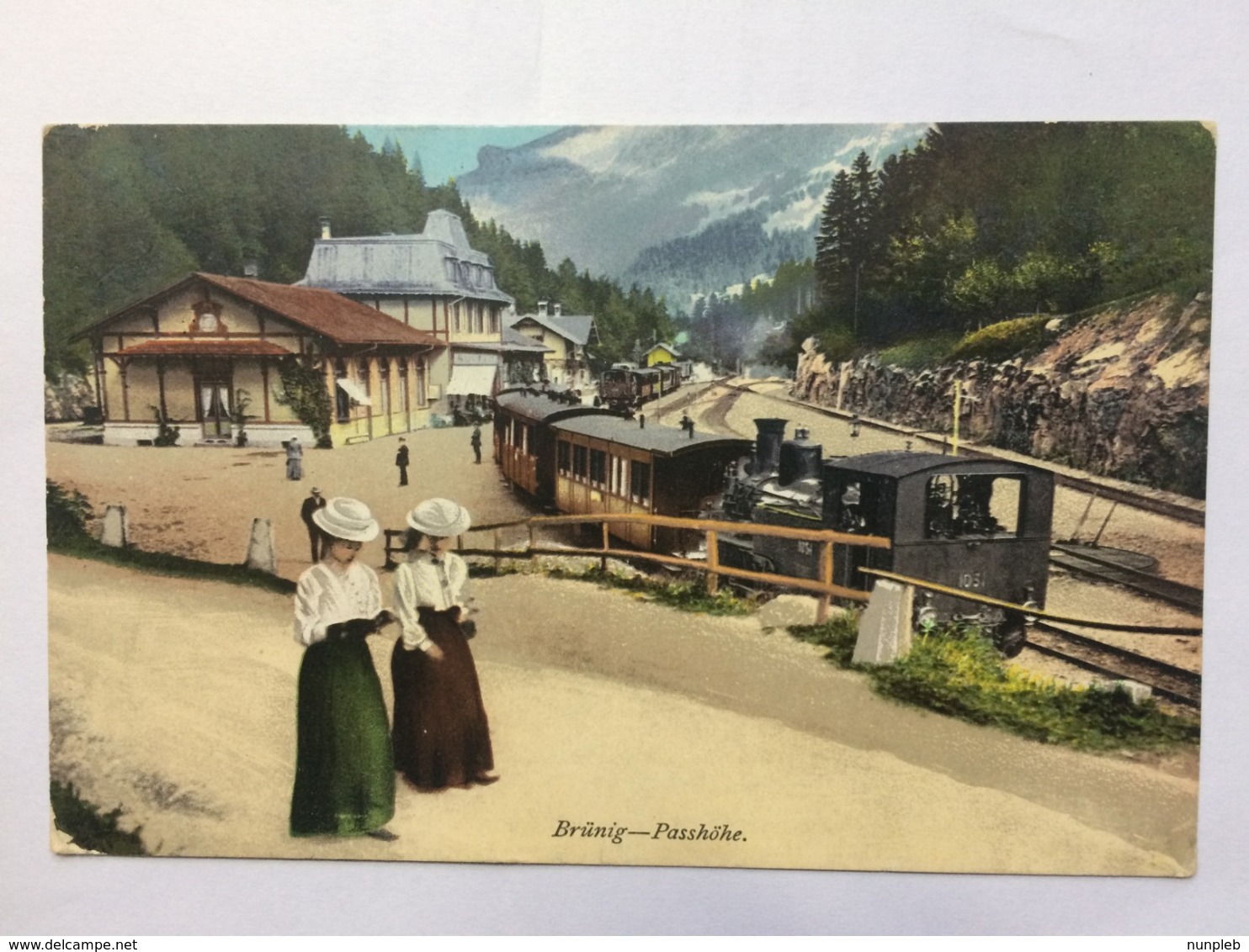SWITZERLAND - Brunig - Passhohe - 1909 - Gabler 1159 - Otros & Sin Clasificación