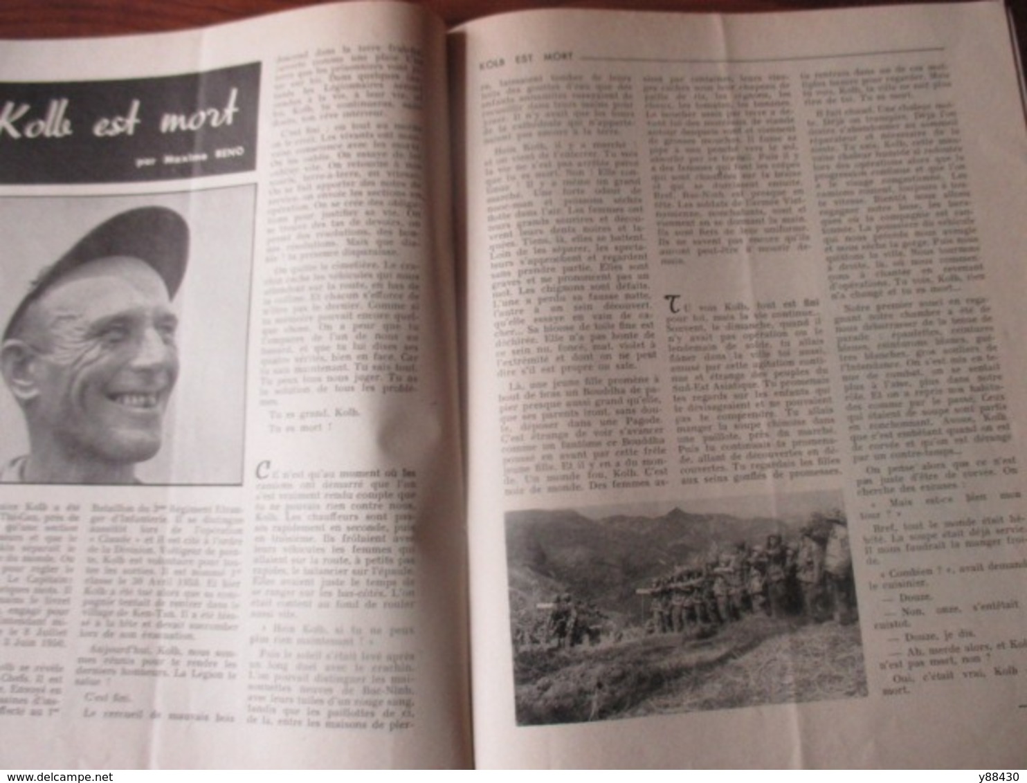 Revue - COMBATTANT D' INDOCHINE - n°29 de 1954 - Guerre d' INDOCHINE de 1946 à 1954 - 50 pages - 24 photos