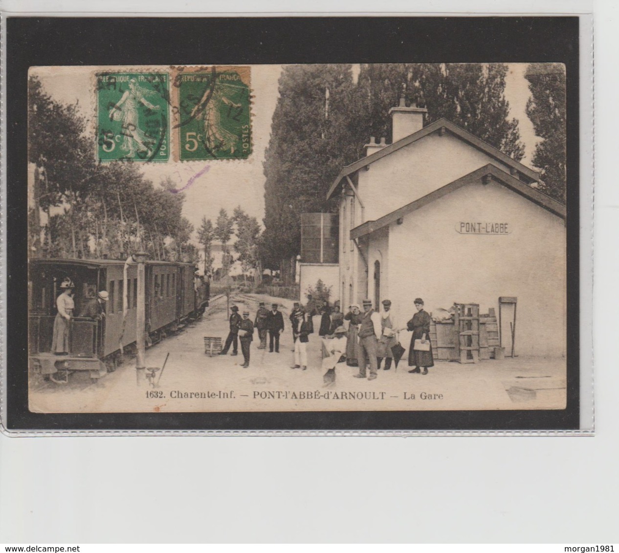 LA GARE - Pont-l'Abbé-d'Arnoult