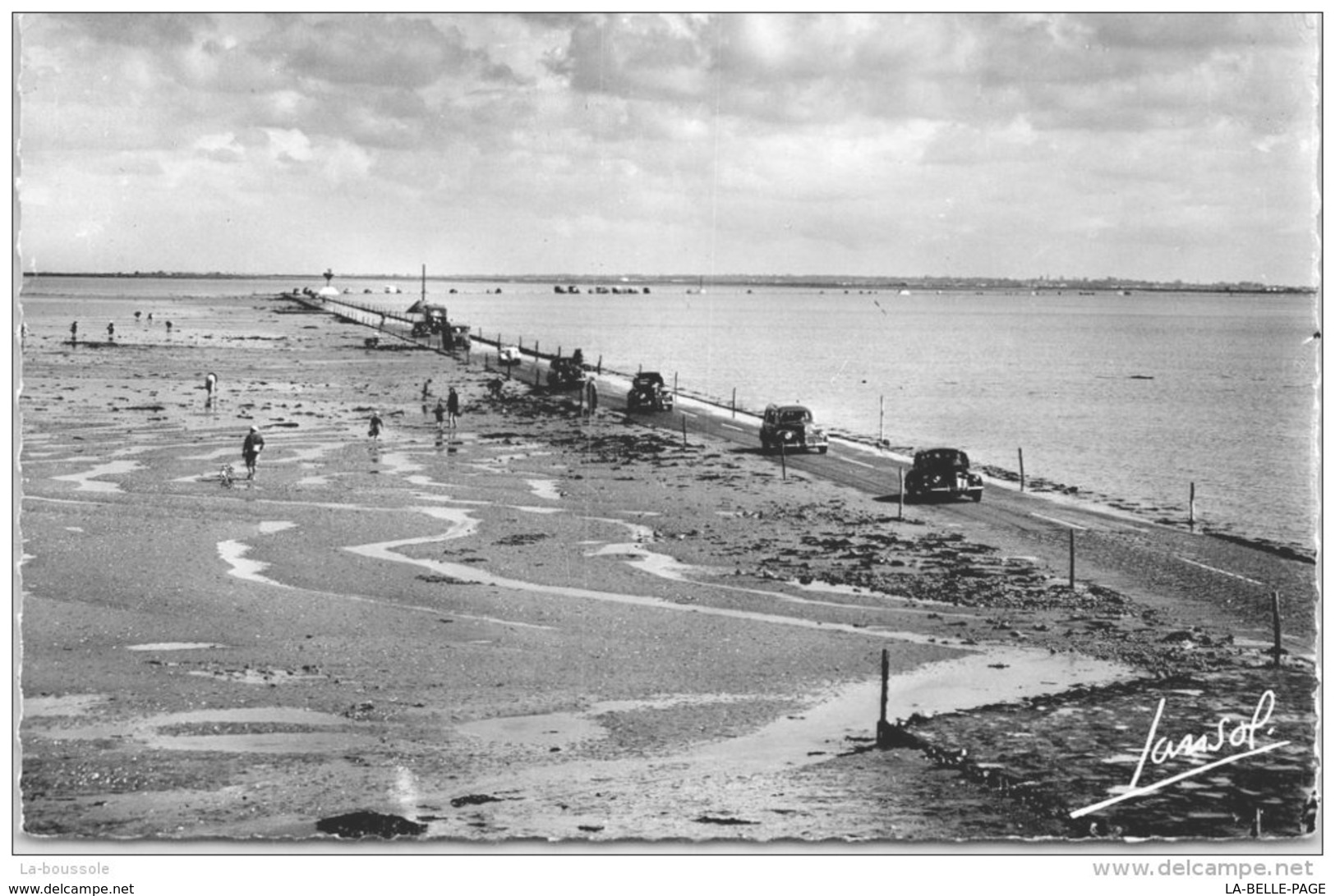 85 NOIRMOUTIER - Le Passage Du Gois Ou Goa. - Noirmoutier