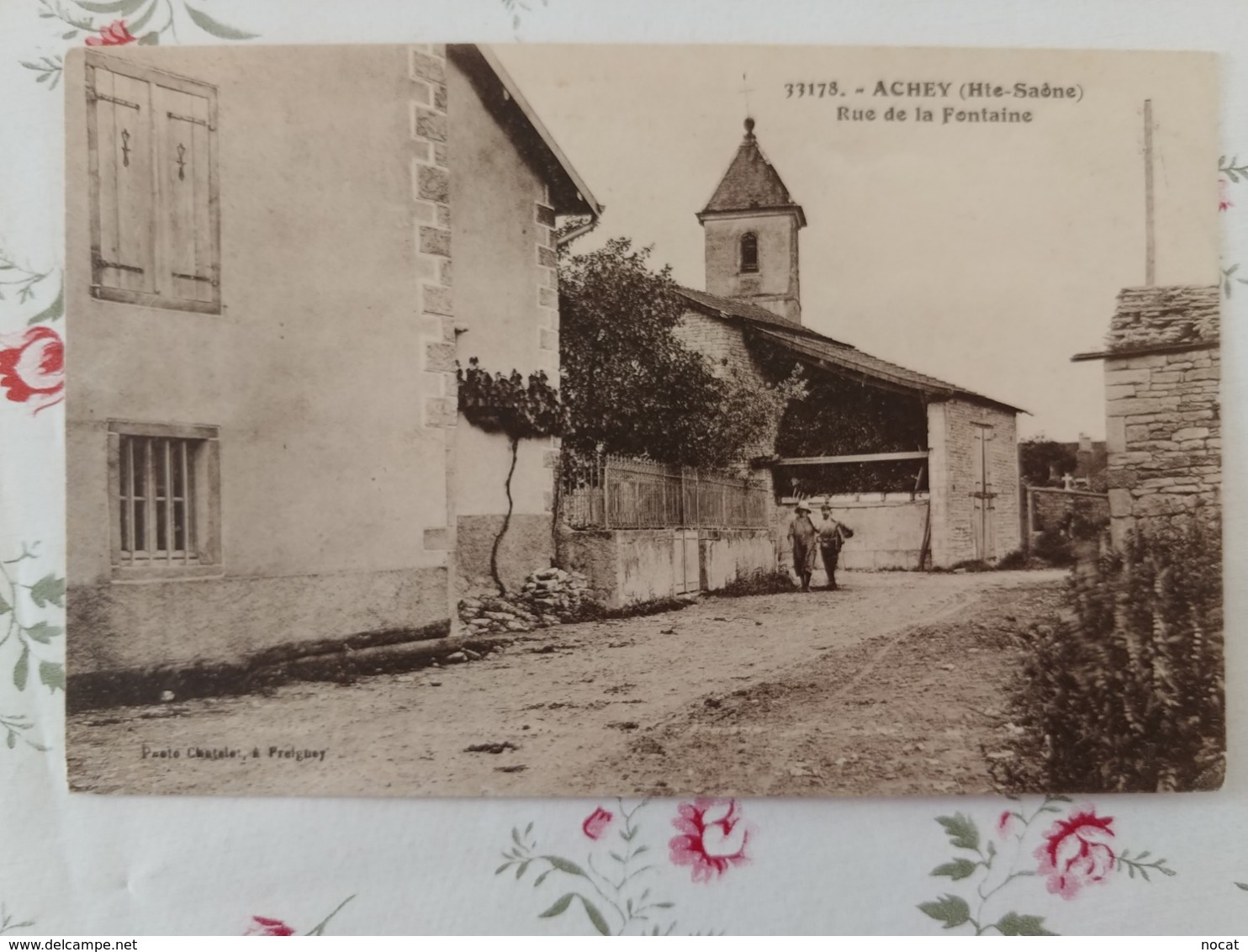 Achey Rue De La Fontaine Haute Saône Franche Comté - Autres & Non Classés