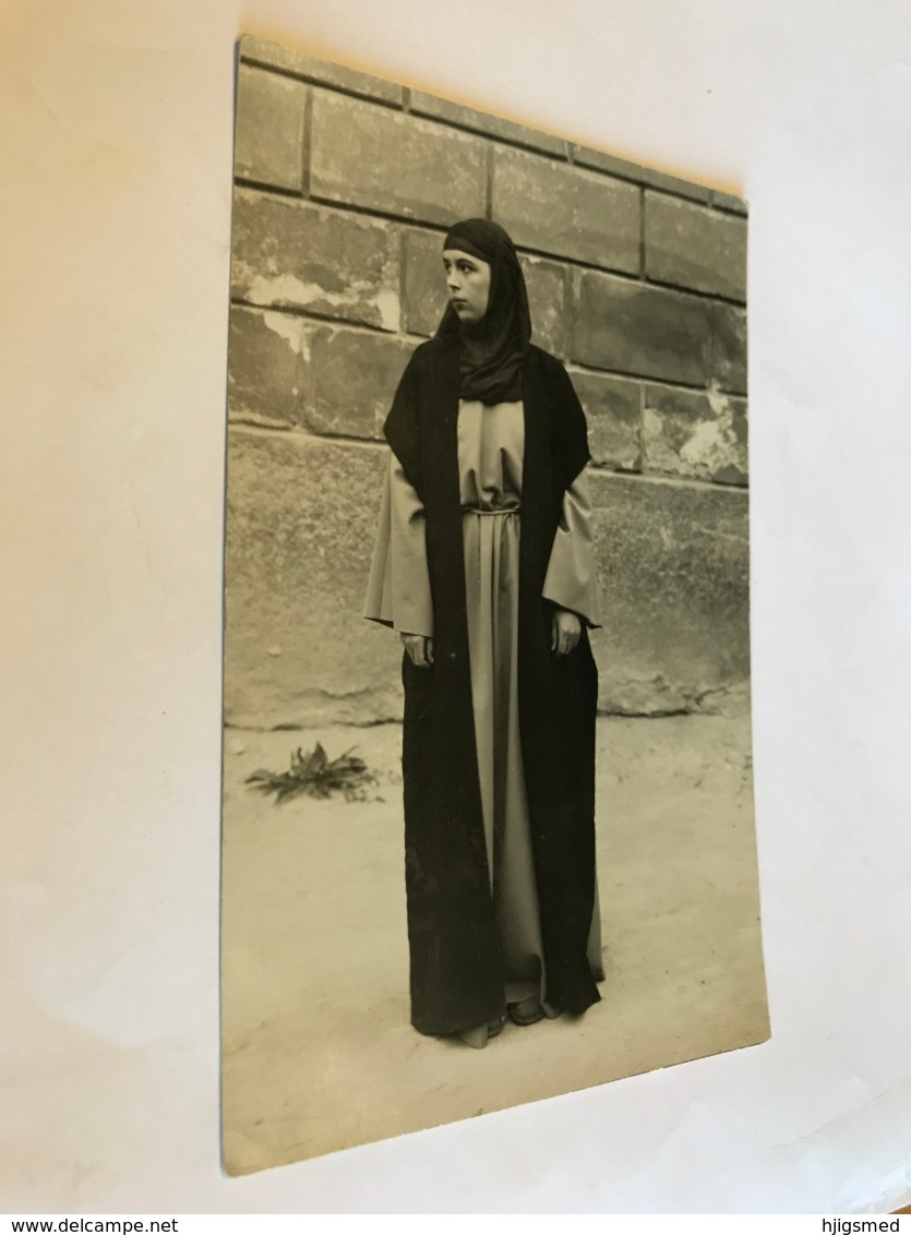 Muslim Woman Girl In Costume Innsbruck RPPC Real Photo 11352 Post Card Postkarte POSTCARD - Costumes