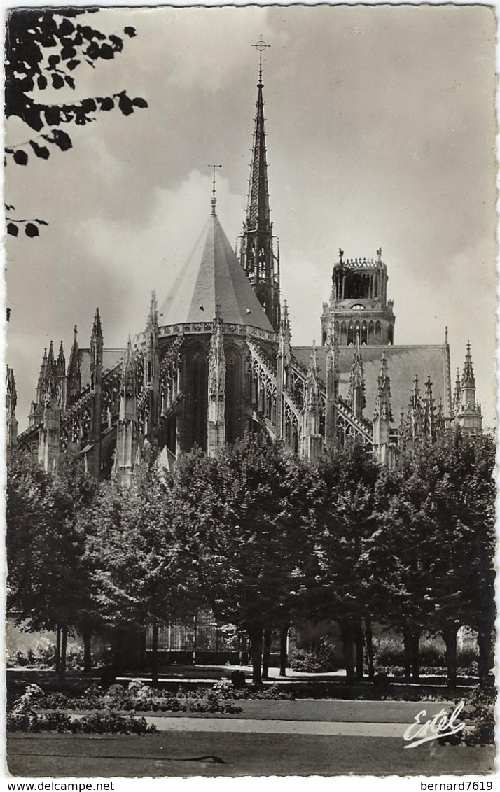 45 Orleans La Cathedrale Le Chevet Vu  Du Jardin De L'ancien Eveche - Orleans