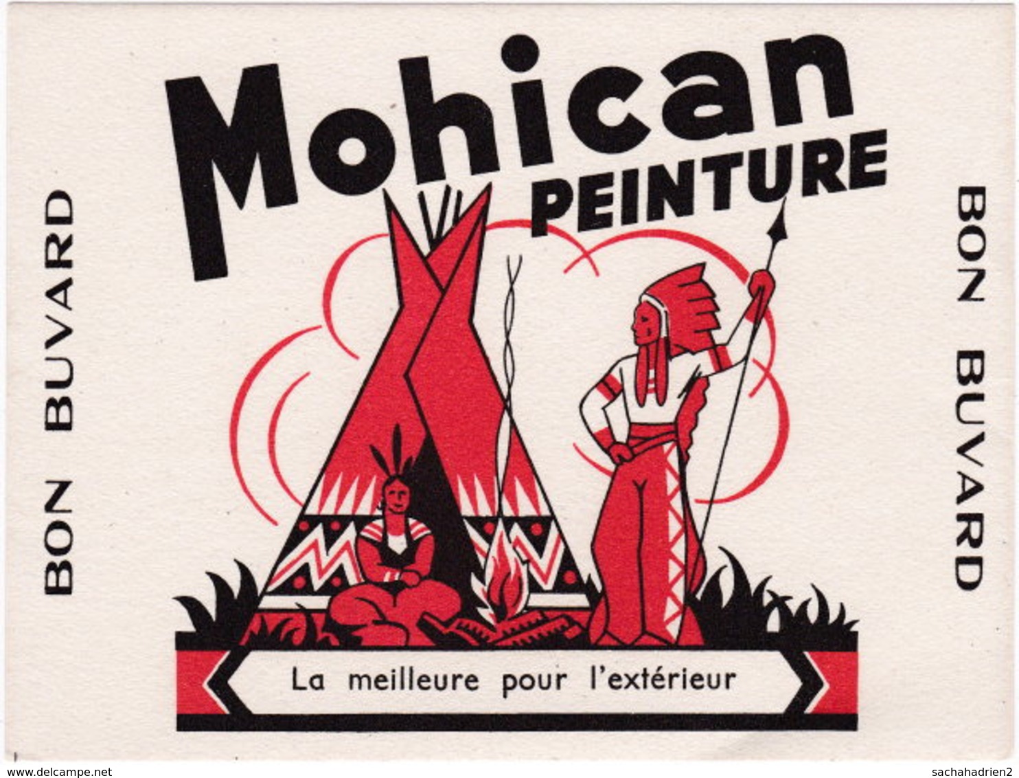 Buvard. Mohican Peinture. La Meilleure Pour L'extérieur - Electricité & Gaz