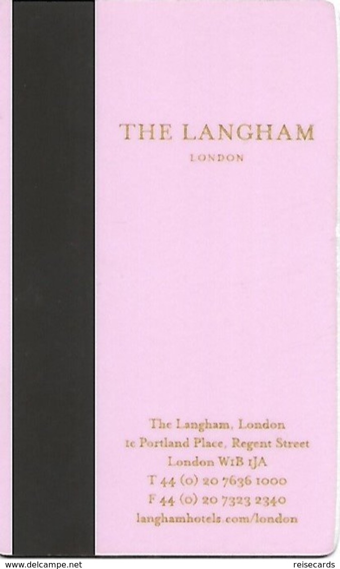 United Kingdom: The Langham London - Hotelkarten