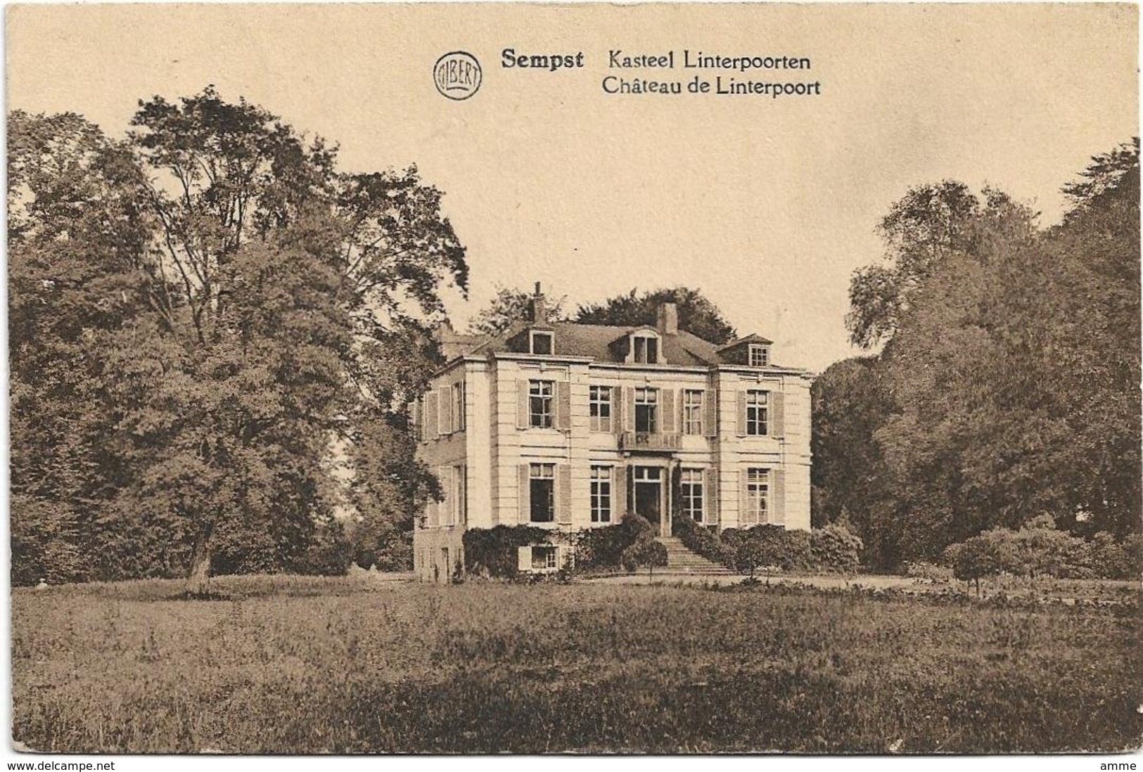 Zemst - Sempst  *  Kasteel Linterpoorten - Chateau De Linterpoort - Zemst