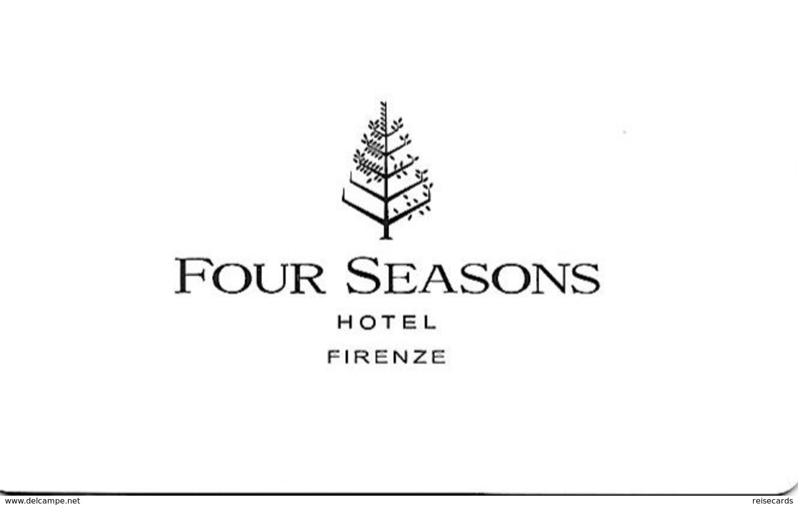 Italy: Four Seasons Firenze - Hotelkarten