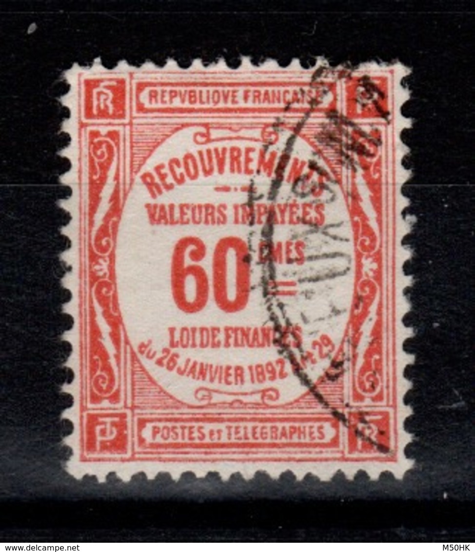 Taxe Duval YV 48 Oblitere Cote 6 Euros - 1859-1959 Oblitérés