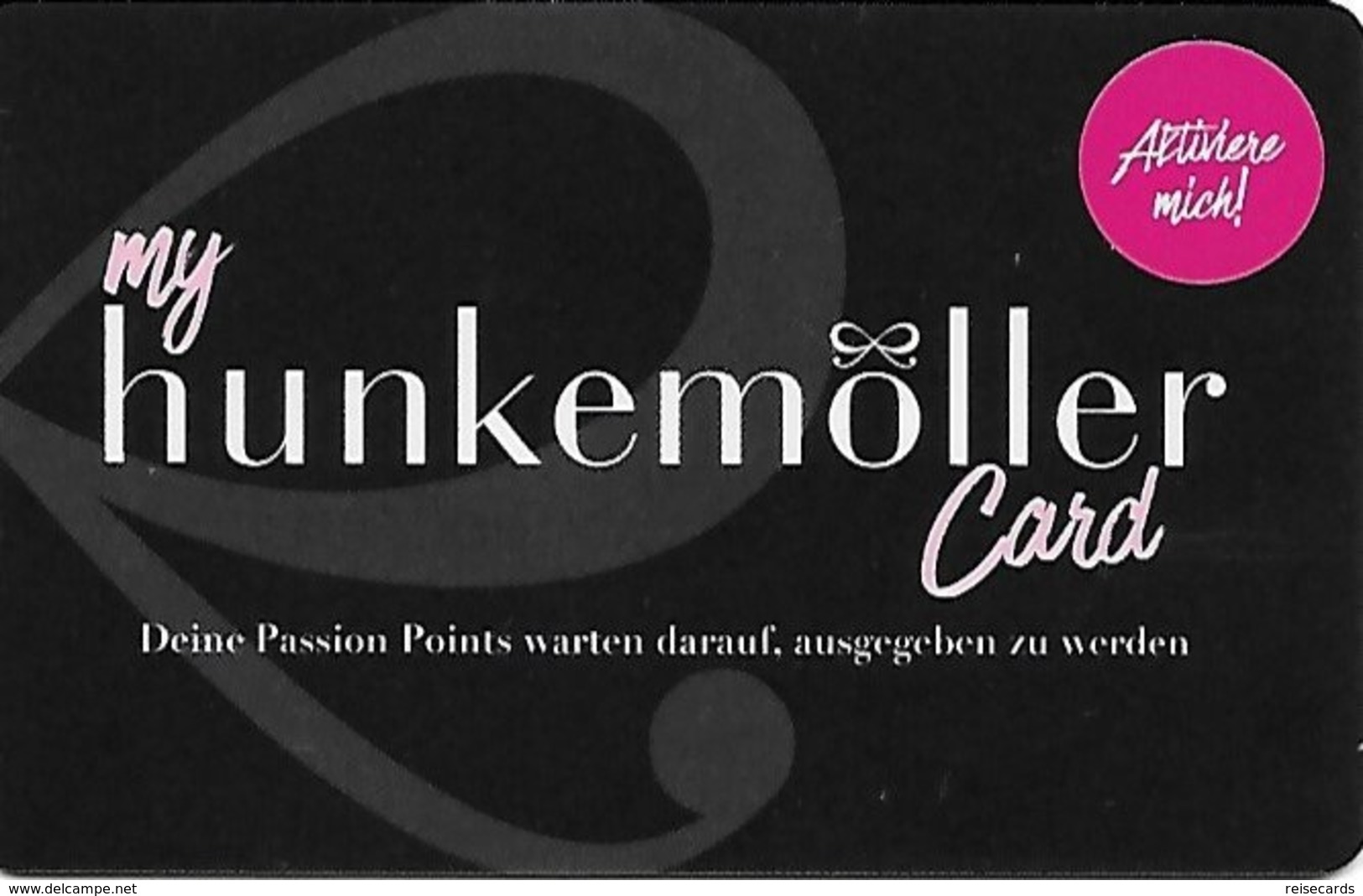 Germany: My Hunkemöller Card - Sonstige & Ohne Zuordnung