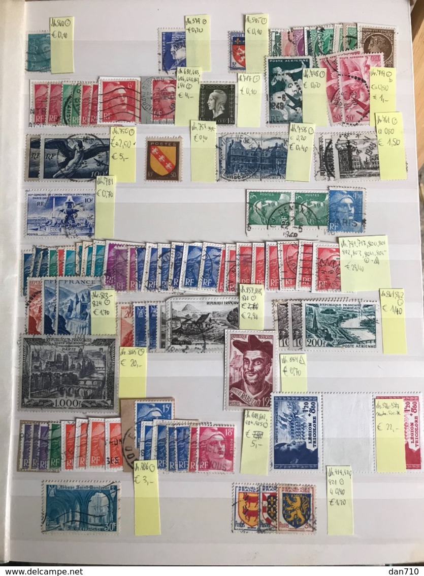 Belle Album Anciens timbres FRANCE Mise à prix 1€.