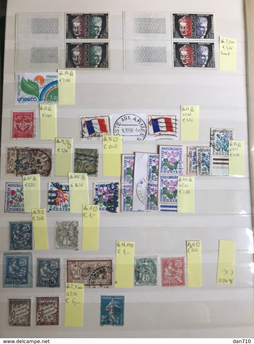 Belle Album Anciens timbres FRANCE Mise à prix 1€.