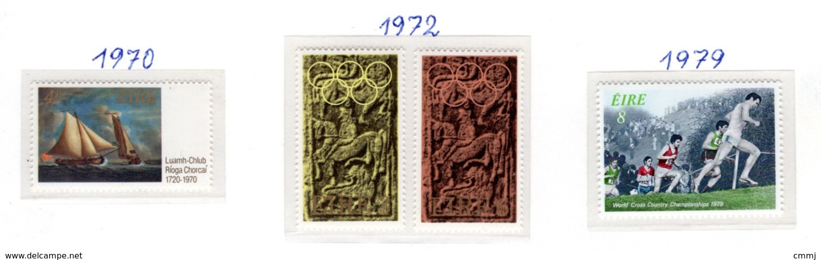 SPORT - OLYMPIC GAMES - 1970/79 - IRLANDA  -  Mi. Nr. 242+281/282+393 - NH - (6532-54) - Nuovi